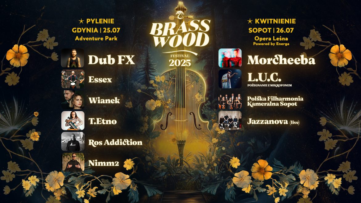 Brasswood Festival ogłasza kolejne zespoły