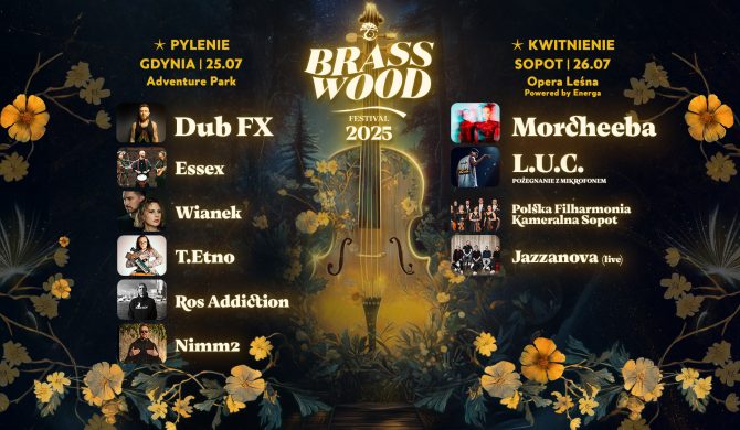 Brasswood Festival ogłasza kolejne zespoły