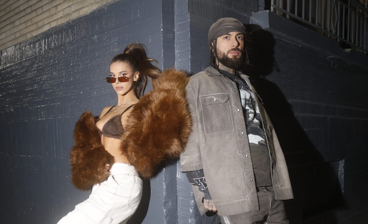 Malik Montana i Blanka tańczą w centrum Warszawy