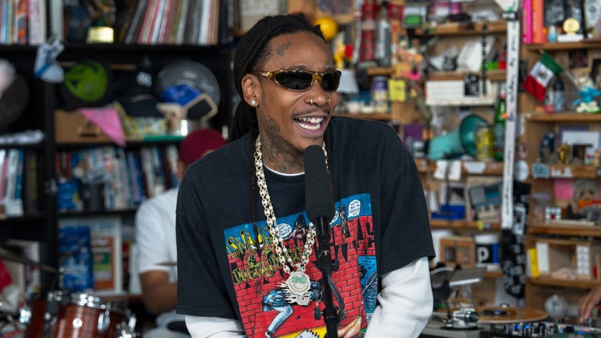 Wiz Khalifa z porywającym koncertem w ramach Tiny Desk. Raper rozpłakał się w trakcie występu