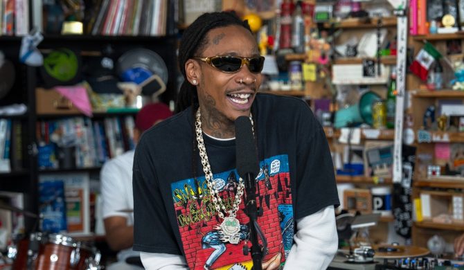 Wiz Khalifa z porywającym koncertem w ramach Tiny Desk. Raper rozpłakał się w trakcie występu