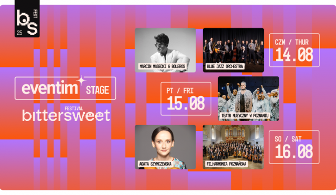 Społeczno-artystyczna scena BitterSweet Festival. Jazz, orkiestra, teatr i emocje na Eventim Stage