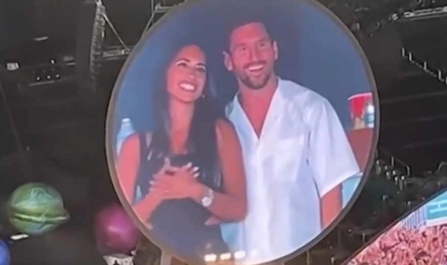 Kiss cam na koncercie Coldplaya znów w akcji