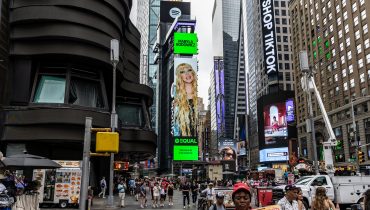 Maryla Rodowicz ambasadorką Spotify EQUAL. kona polskiej muzyki na Times Square