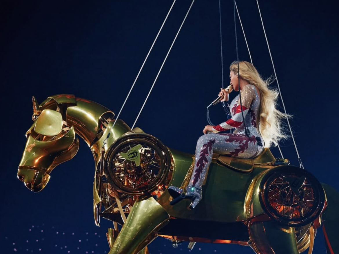 Beyoncé na Cowboy Carter Tour: po awarii, latający samochód zastąpiony lewitującym koniem