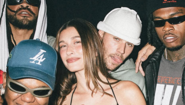 Justin i Hailey Bieber namiętnie całują się na imprezie z okazji premiery „SWAG”