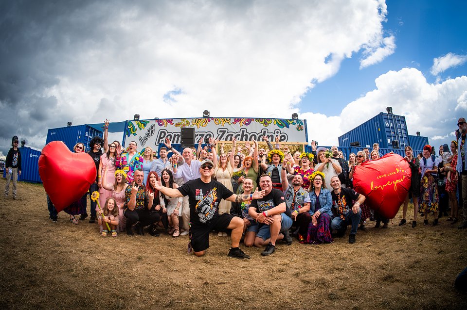 Dziesięć ślubów podczas Pol’and’Rock Festivalu