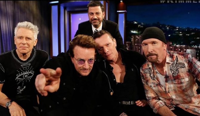 U2 bronią „prawa do wolności słowa” po zawieszeniu programu Jimmy Kimmel Live