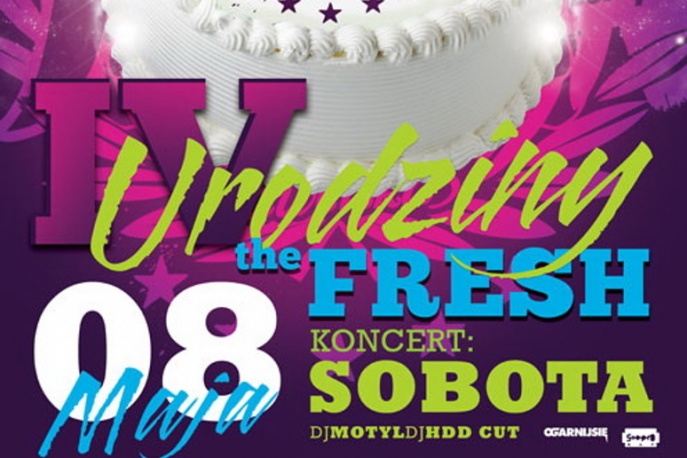 Koncert Soboty w sobotę w The Fresh