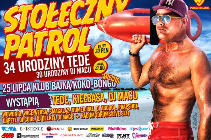 Tede zaprasza na 34. urodziny!