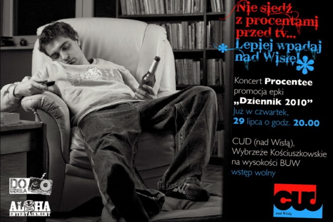 Koncert Proceente w czwartek w Cudzie Nad Wisłą