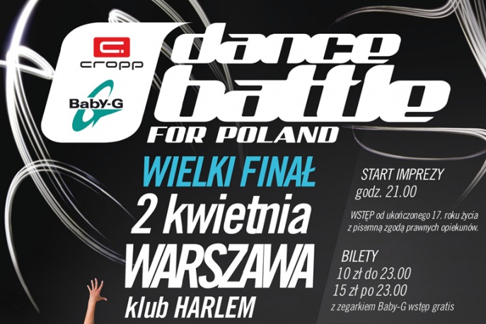 Cropp Baby-G Dance Battle For Poland 2011