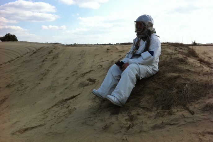 Lachowicz and the Pigs na planie teledysku