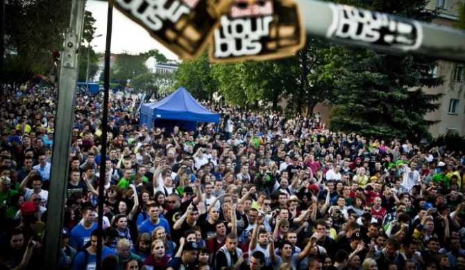 Red Bull Tourbus na Sonisphere Festival