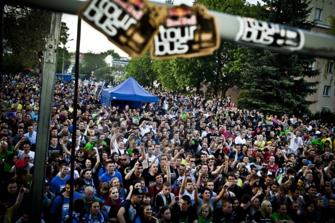 Red Bull Tourbus na Sonisphere Festival