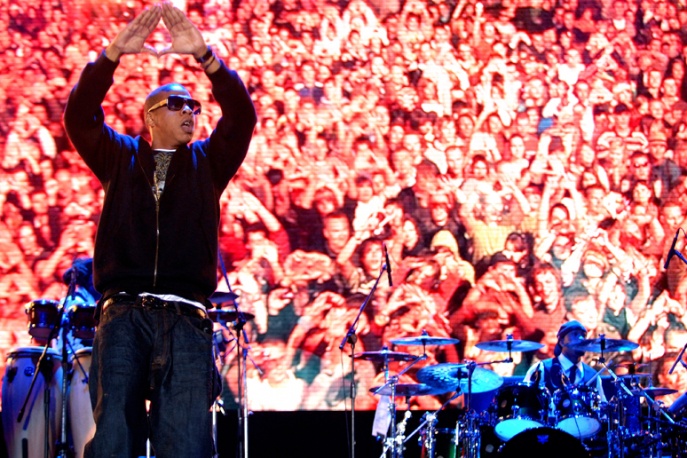 Jay-Z zarapował na żywo dla córki