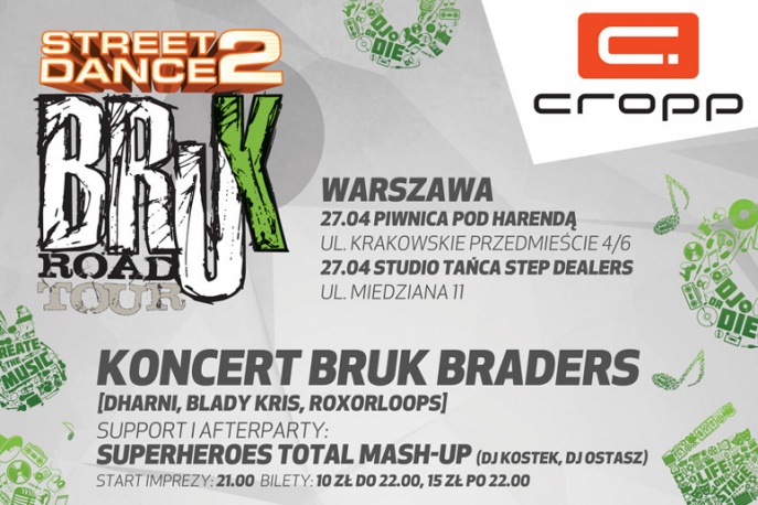 StreetDance 2 Bruk Road Tour