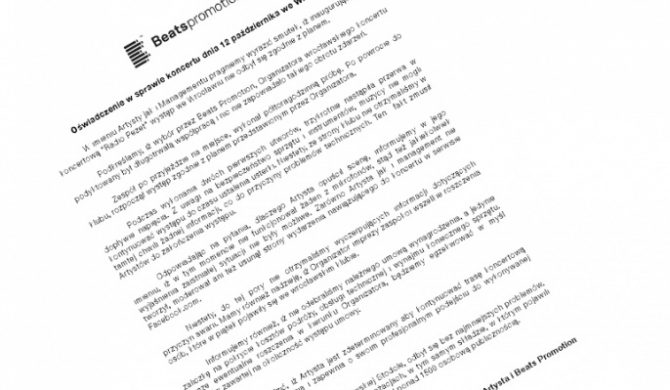 Oświadczenie Pezeta i jego managementu