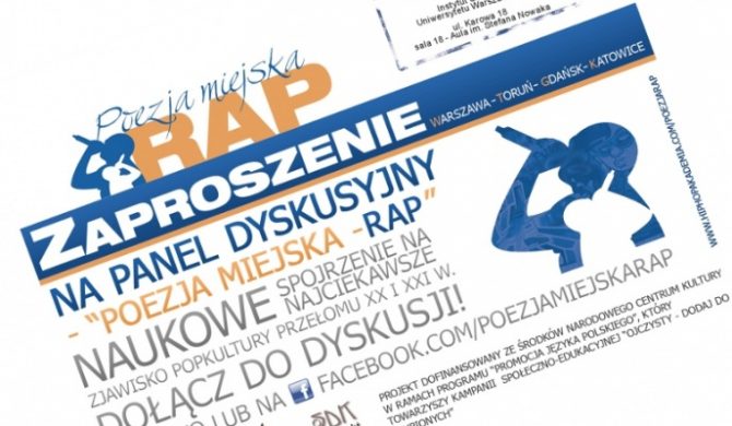 Poezja miejska – RAP