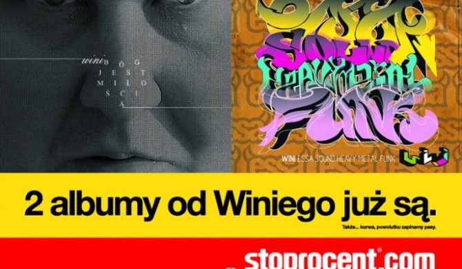 Albumy Winiego dostępne w wersji fizycznej