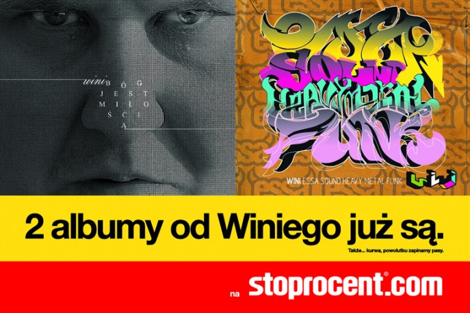 Albumy Winiego dostępne w wersji fizycznej