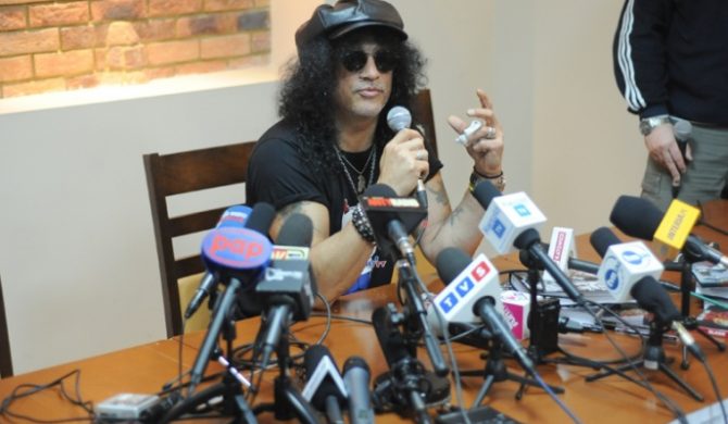 Konferencja prasowa ze Slashem (Video)