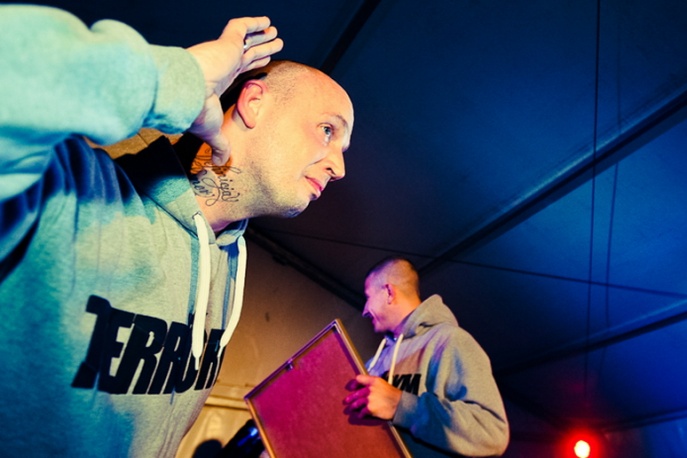 Goście na koncercie Slums Attack i Onyx