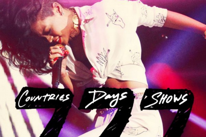 „Rihanna 777 Tour… 7countries7days7shows”