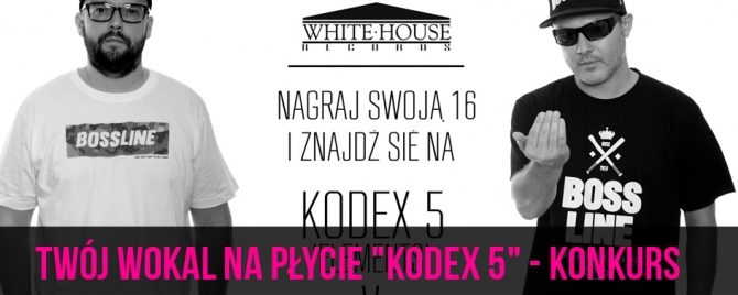 Twój wokal na płycie „Kodex 5” – konkurs