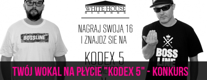 Twój wokal na płycie „Kodex 5” – konkurs