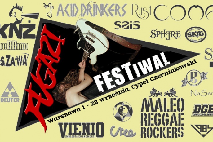 Mocne zespoły na Fugazi Festiwal
