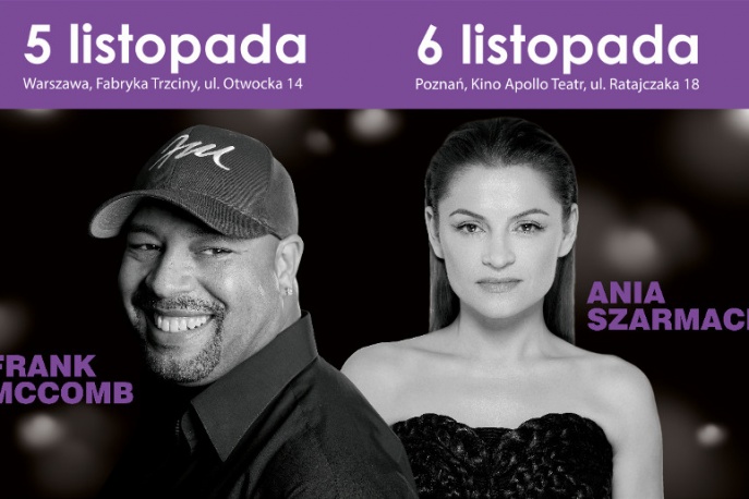Ania Szarmach wystąpi z Frankiem McCombem