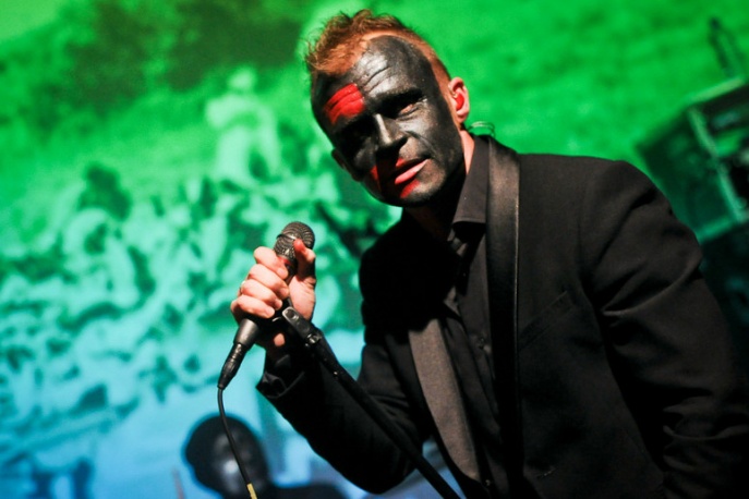 Piotr Rogucki i Within Temptation razem podczas finału WBA World