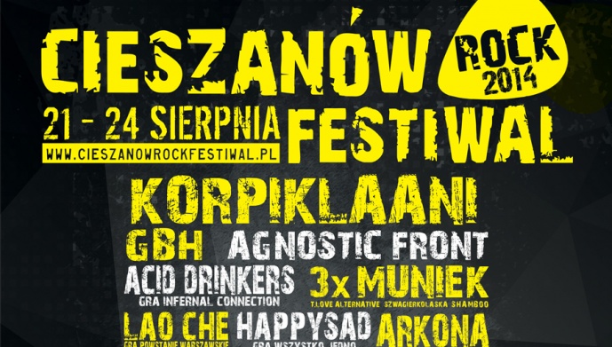 Znamy ostateczny program Cieszanów Rock Festiwal