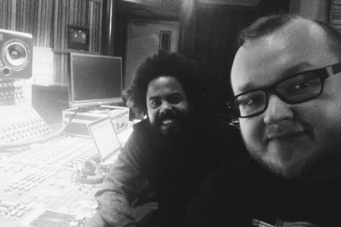 P.A.F.F. w studiu z członkiem Major Lazer