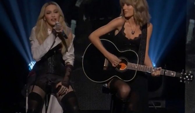 Taylor Swift gościnnie u Madonny (wideo)
