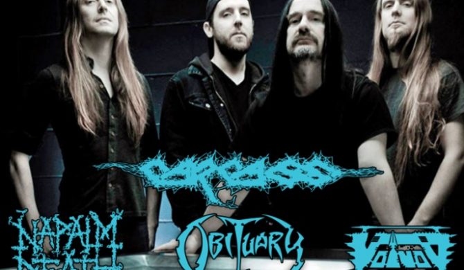 Carcass, Obituary, Napalm Death i Voivod na dwóch koncertach w Polsce