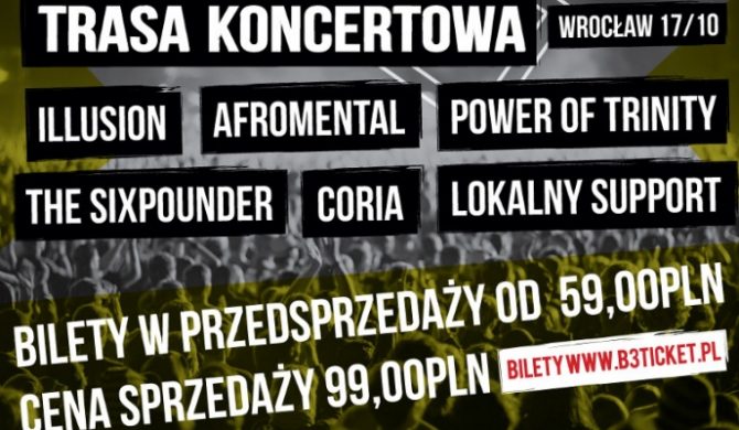 Afromental, Illusion i Power Of Trinity na czterech wspólnych koncertach