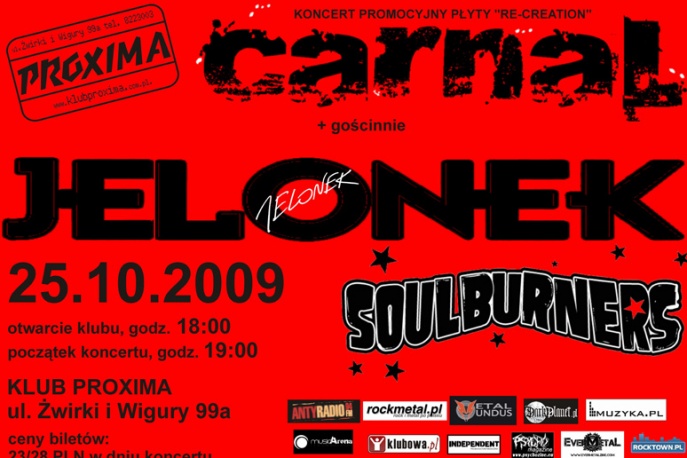 Carnal rozpoczyna promocję Re Creation