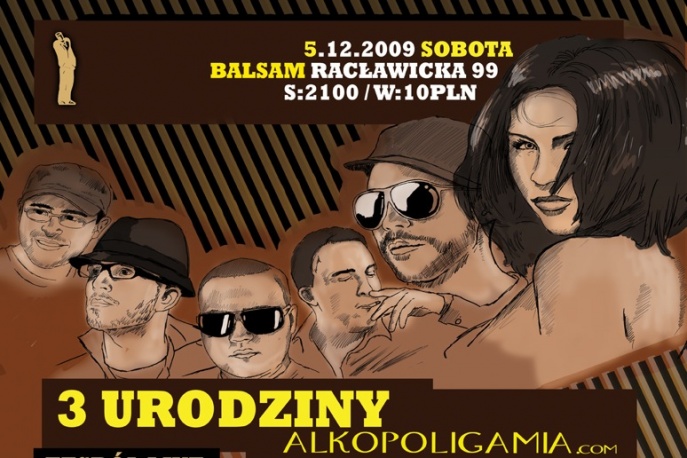 Blow zapraszają na 3. urodziny Alkopoligamii [video]