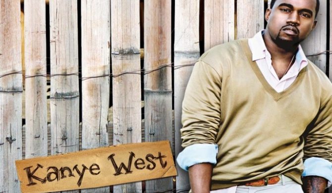 Kanye West cieszy się w studiu