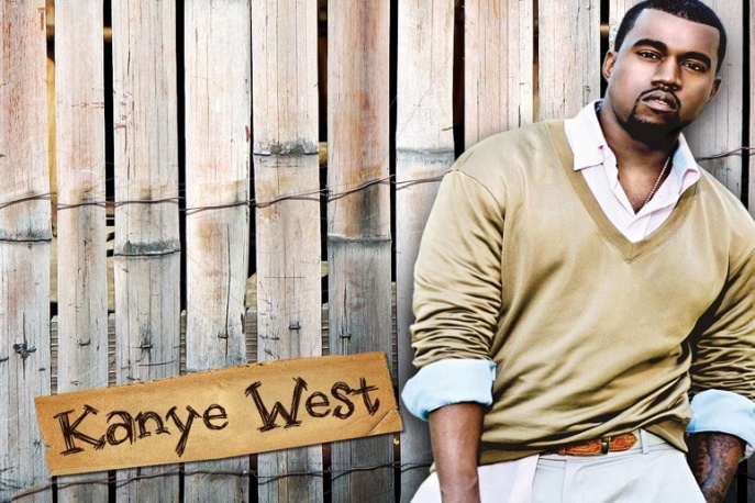 Kanye West cieszy się w studiu