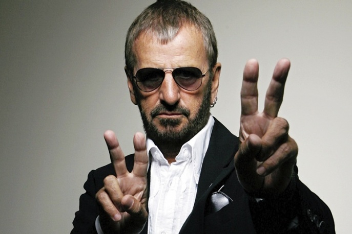 Ringo Starr i Ben Harper razem
