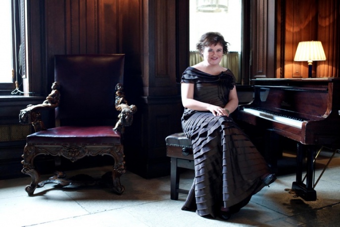 Złota, urodzinowa i symfoniczna Susan Boyle!