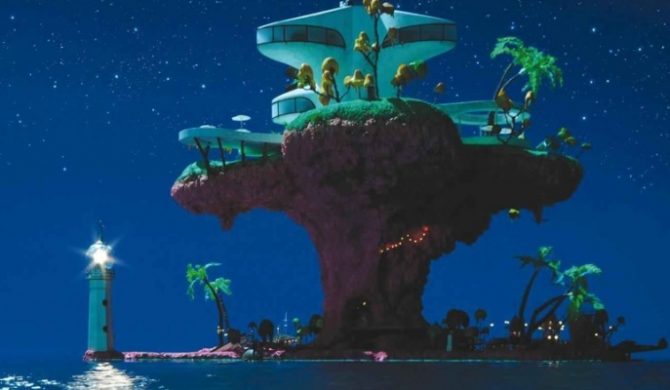 Gorillaz na żywo w sieci